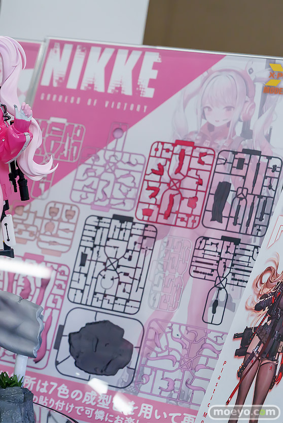 エクスプラス 勝利の女神:NIKKE アリス プラスチックモデルキット Hobby sakura youz 塗装見本 18