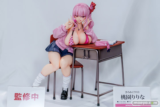 宮沢模型 第47回商売繁盛応援セール フィギュア ユニオンクリエイティブ きろめイラスト「桃園りりな」 松田モデル 01