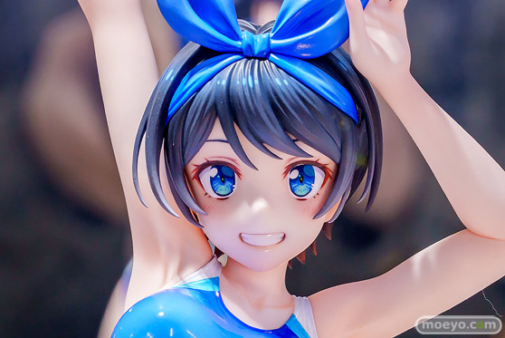 ホビージャパン AMAKUNI 深井涼介 五日市歩 i-con スイムスーツシルエット　彼女、お借りします　更科瑠夏 競泳水着Ver. フィギュア あみあみ 06