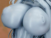 【エロホビ12】【アダルトフィギュア】ロケットボーイ新作美少女フィギュア「対魔忍RPGX 真夏の美女 きらら」製作中原型が展示！