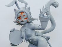 【宮沢展示会47】サクラギア新作美少女フィギュア「Bunnimals シャオジュ」監修中原型が展示！