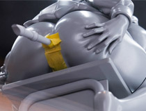 【エロホビ12】【アダルトフィギュア】Hyouumaさんイラストを立体化！HOTVENUS新作エロフィギュア「妄想タイツ .44 るりちゃん」製作中原型が展示！