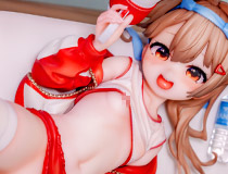 【アダルトフィギュア】HOTVENUS新作エロフィギュア「へんりいだオリジナルキャラクター 体育祭1年A組 みさき」彩色サンプルがアキバで展示！