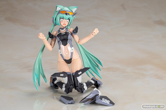 コトブキヤ フレームアームズ・ガール スティレット Swimsuit Low Visibility Ver. プラモデル 清水康智 楠井一 柳瀬敬之 島田フミカネ 09