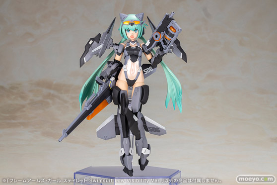 コトブキヤ フレームアームズ・ガール スティレット Swimsuit Low Visibility Ver. プラモデル 清水康智 楠井一 柳瀬敬之 島田フミカネ 13