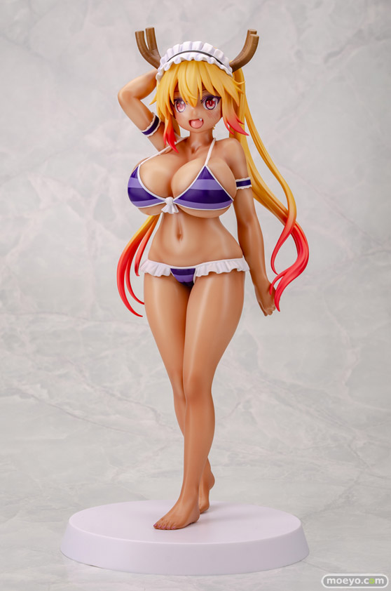 Q-six 小林さんちのメイドラゴン トール　ビキニスタイル 日焼けver. カーブモデルズ K2 フィギュア 製品版 01