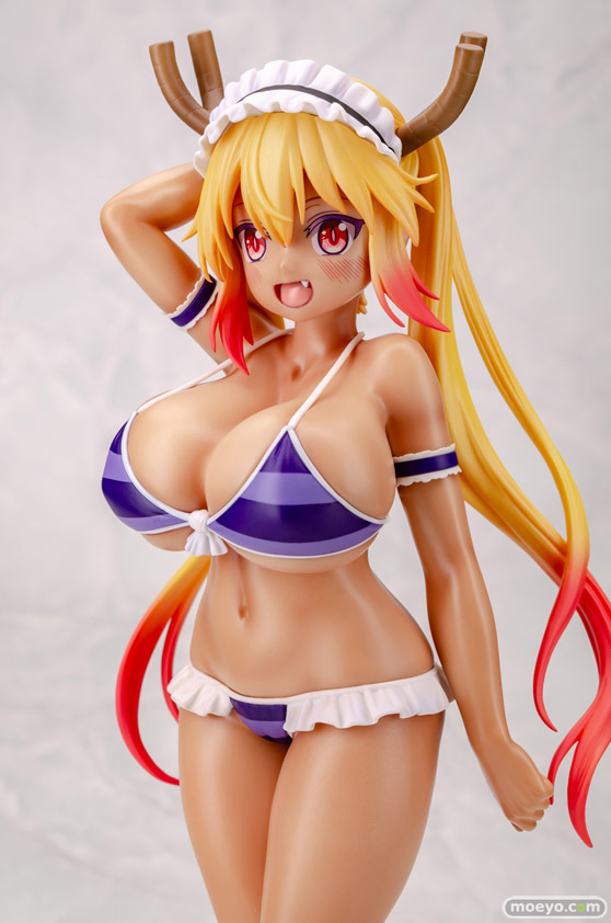 Q-six 小林さんちのメイドラゴン トール　ビキニスタイル 日焼けver. カーブモデルズ K2 フィギュア 製品版 07