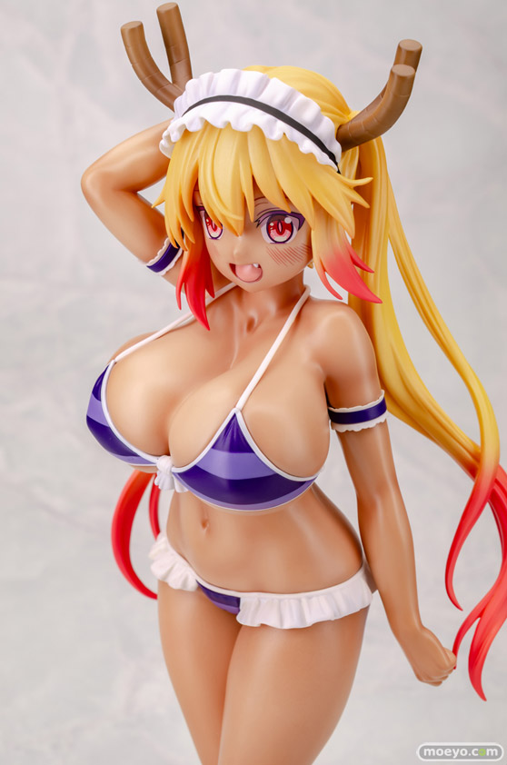 Q-six 小林さんちのメイドラゴン トール　ビキニスタイル 日焼けver. カーブモデルズ K2 フィギュア 製品版 08
