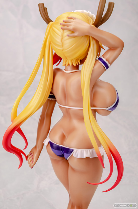 Q-six 小林さんちのメイドラゴン トール　ビキニスタイル 日焼けver. カーブモデルズ K2 フィギュア 製品版 09