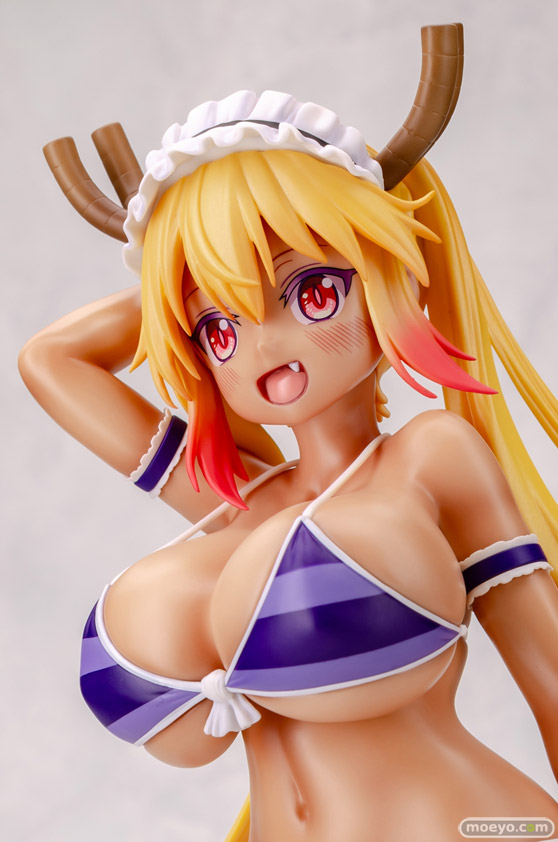 Q-six 小林さんちのメイドラゴン トール　ビキニスタイル 日焼けver. カーブモデルズ K2 フィギュア 製品版 11