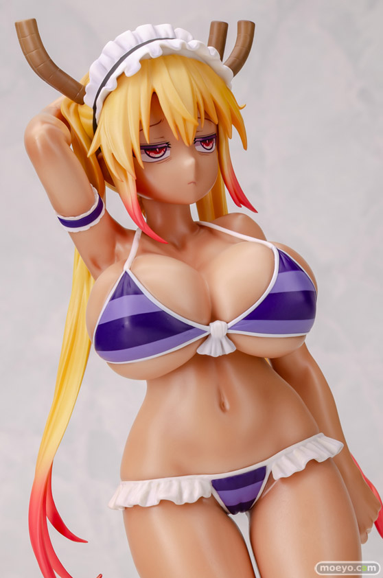 Q-six 小林さんちのメイドラゴン トール　ビキニスタイル 日焼けver. カーブモデルズ K2 フィギュア 製品版 13