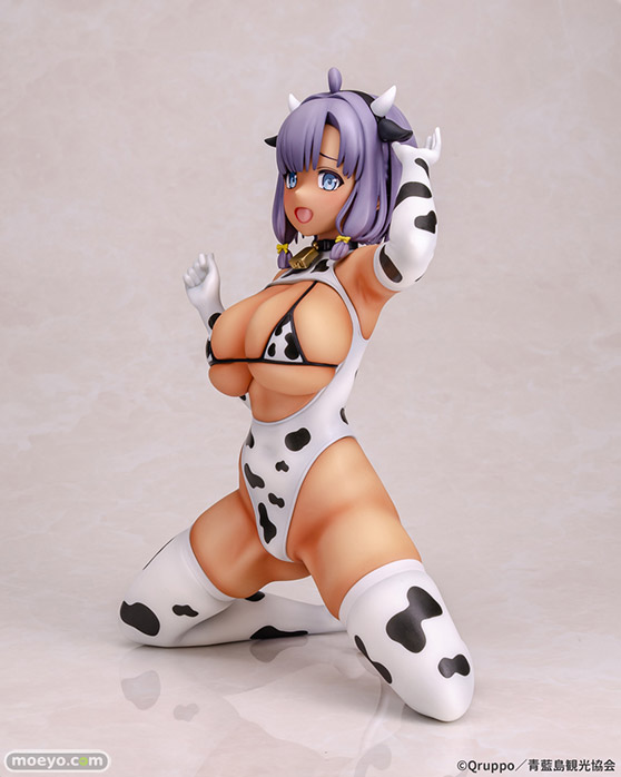 Q-six ぬきたし THE ANIMATION 畔美岬　牛柄コスチューム 日焼けver. ノルグレコ K2 エロ キャストオフ 新画像 07