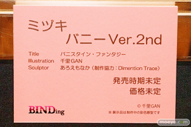 第12回 ネイティブグループ合同展示会（エロホビ） エロ フィギュア キャストオフ BINDing バニスタイン・ファンタジー ミヅキ バニーVer.2nd 千里GAN あろえもなか Dimention Trace 21