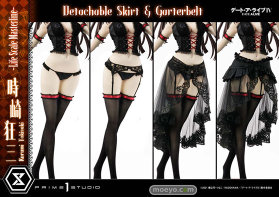 PRIME1STATUE ライフスケールマスターライン デート・ア・ライブ 時崎狂三 プライム１スタジオ 等身大 フィギュア つなこ デート・ア・ライブⅣ 03