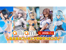 【あみあみ】「崩壊：スターレイル」「グリッドマン ユニバース」「ホロライブ」など多様なジャンルから人気の美少女が大集合。 『2026年1月あみあみフィギュア月間ランキング』