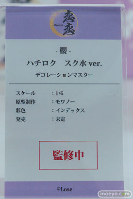 ワンダーフェスティバル2026 [冬]  フィギュア 恋恋 ハチロク ソフィア・F・シャーリング モモコちゃん 20