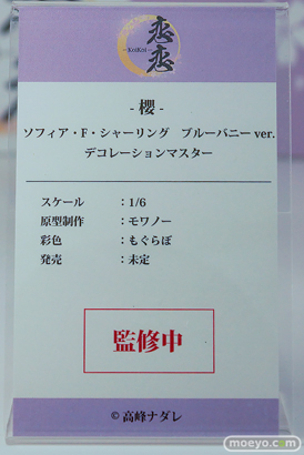 ワンダーフェスティバル2026 [冬]  フィギュア 恋恋 ハチロク ソフィア・F・シャーリング モモコちゃん 24