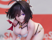 【2026冬合同展示会】ファット・カンパニー新作美少女フィギュア「ユミアのアトリエ ～追憶の錬金術士と幻創の地～ ユミア・リースフェルト 水遊びVer.」彩色サンプルが展示！