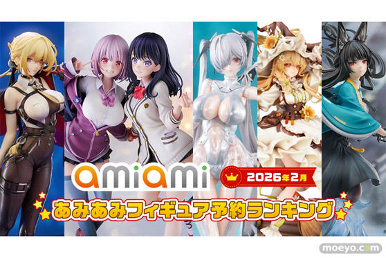 1位は、人気ゲーム『勝利の女神：NIKKE』より、「シンデレラ」のアクションフィギュア！『2026年2月あみあみフィギュア月間ランキング』01