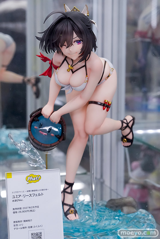 ファット・カンパニー ユミアのアトリエ ～追憶の錬金術士と幻創の地～ ユミア・リースフェルト 水遊びVer. 間崎祐介 とり 佐倉 フィギュア あみあみ 秋葉原ラジオ会館店 01