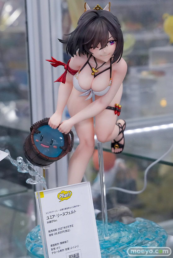 ファット・カンパニー ユミアのアトリエ ～追憶の錬金術士と幻創の地～ ユミア・リースフェルト 水遊びVer. 間崎祐介 とり 佐倉 フィギュア あみあみ 秋葉原ラジオ会館店 02