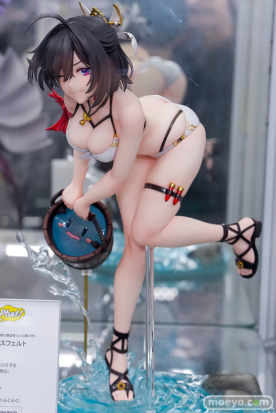 ファット・カンパニー ユミアのアトリエ ～追憶の錬金術士と幻創の地～ ユミア・リースフェルト 水遊びVer. 間崎祐介 とり 佐倉 フィギュア あみあみ 秋葉原ラジオ会館店 05