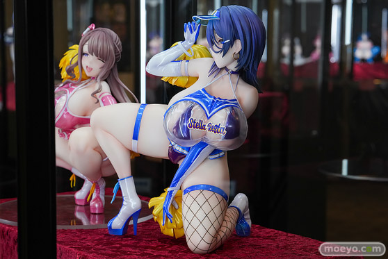 第13回 ネイティブグループ合同展示会（エロホビ） エロ フィギュア キャストオフ のくちゅるぬ ケガレボシシリーズ 浅葉依吹 チアガール ver. 佐藤空気 04