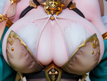 【エルフ村祭】ヴェルテクス新作美少女フィギュア「ヴェルテクス・オリジナルズ エルフ村 第18村人 ヘイゼル」彩色サンプルが展示！