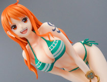 メガハウス「B-style ONE PIECE ナミ水着Ver.」新作美少女フィギュア製品版画像レビュー