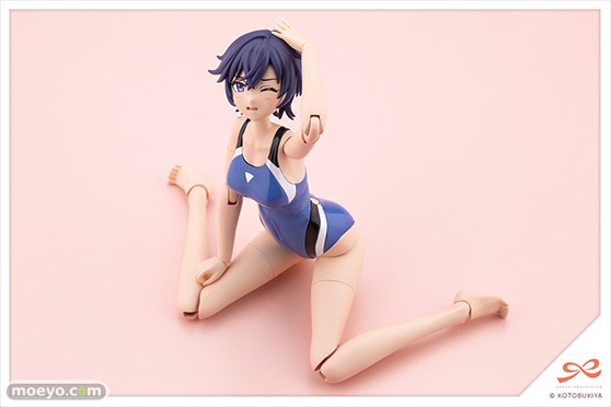 コトブキヤ 創彩少女庭園 早乙女瑠衣[桃桜高校・競泳水着] トイハウス株式会社 丸家裕之介 プラモデル 05