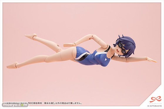 コトブキヤ 創彩少女庭園 早乙女瑠衣[桃桜高校・競泳水着] トイハウス株式会社 丸家裕之介 プラモデル 09