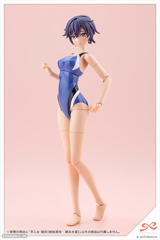 コトブキヤ 創彩少女庭園 早乙女瑠衣[桃桜高校・競泳水着] トイハウス株式会社 丸家裕之介 プラモデル 12