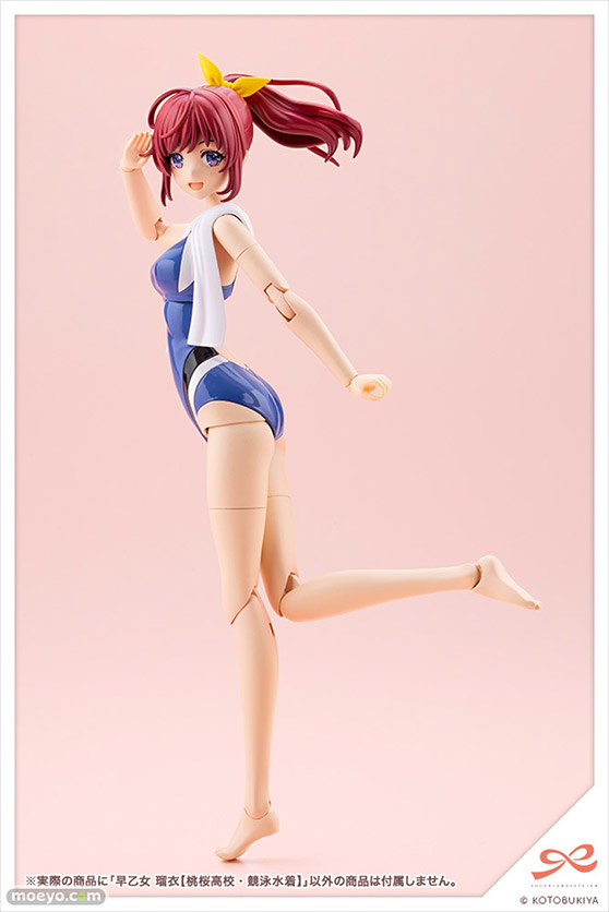 コトブキヤ 創彩少女庭園 早乙女瑠衣[桃桜高校・競泳水着] トイハウス株式会社 丸家裕之介 プラモデル 15
