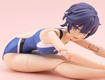 ボーイッシュな桃桜高校の王子様が競泳水着姿で登場！コトブキヤ新作美少女プラモデル「創彩少女庭園 早乙女瑠衣[桃桜高校・競泳水着]」予約受付開始！