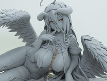 【WF2026冬】APEX-TOYS新作美少女フィギュア「オーバーロード アルベド シスターVer.」監修中原型が展示！