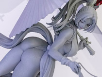 【コトコレ2026】ヒロアキさん描き下ろしイラストを元に立体化！メガハウス新作美少女フィギュア「Licrea THE KING OF FIGHTERS ’98 不知火舞」製作中原型が展示！