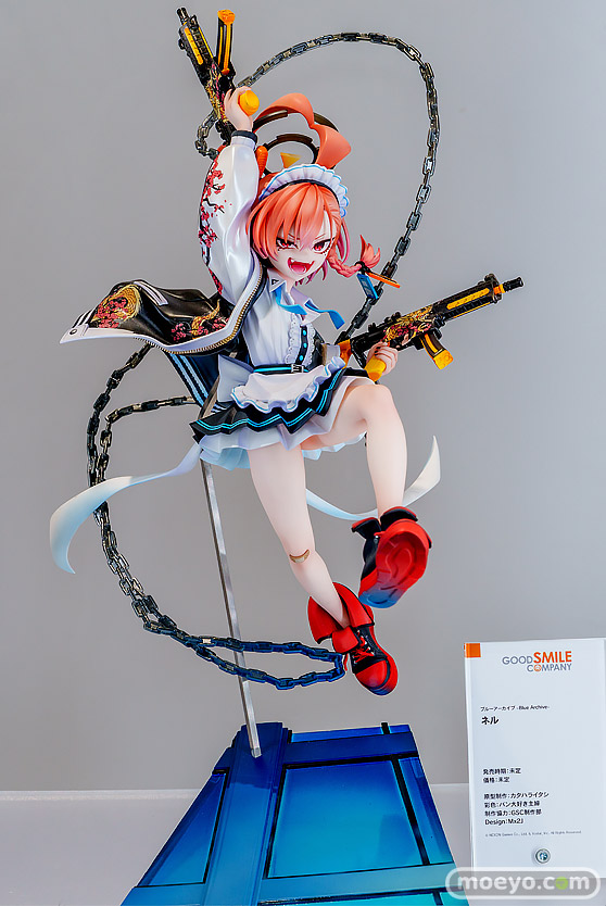 グッドスマイルカンパニー ブルーアーカイブ -Blue Archive- ネル ～コールサインダブルオー～ カタハライタシ パン大好き主婦 GSC制作部 Mx2J フィギュア アキバCOギャラリー 01