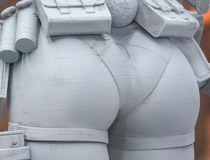 コトブキヤ新作美少女フィギュア「ドールズフロントライン2：エクシリウム ヴェクター タクティカルバニーVer.」監修中原型がアキバで展示！