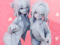 【WF2026冬】【アダルトフィギュア】カンザリンさんのイラストを立体化！PINKMANGO新作エロフィギュア「フェロモン・ガールズ カンザリン 死ノ宮がんな」監修中原型が展示！