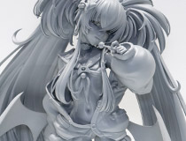 【WF2026冬】ウイング新作美少女フィギュア「麻雀ファイトガール グリムアロエ サキュバスギャルVer.」監修中原型が展示！