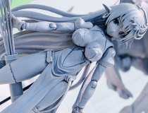 【エルフ村祭】際どい切れ込みも再現！？ヴェルテクスの美少女プラスチックモデル「つくる！エルフ村（仮） 第1村人 アルシェイル」監修中原型が追加展示！