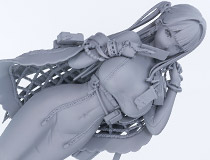 【WF2026冬】デザインココ新作美少女フィギュア「勝利の女神：NIKKE アルカナ」監修中原型が展示！