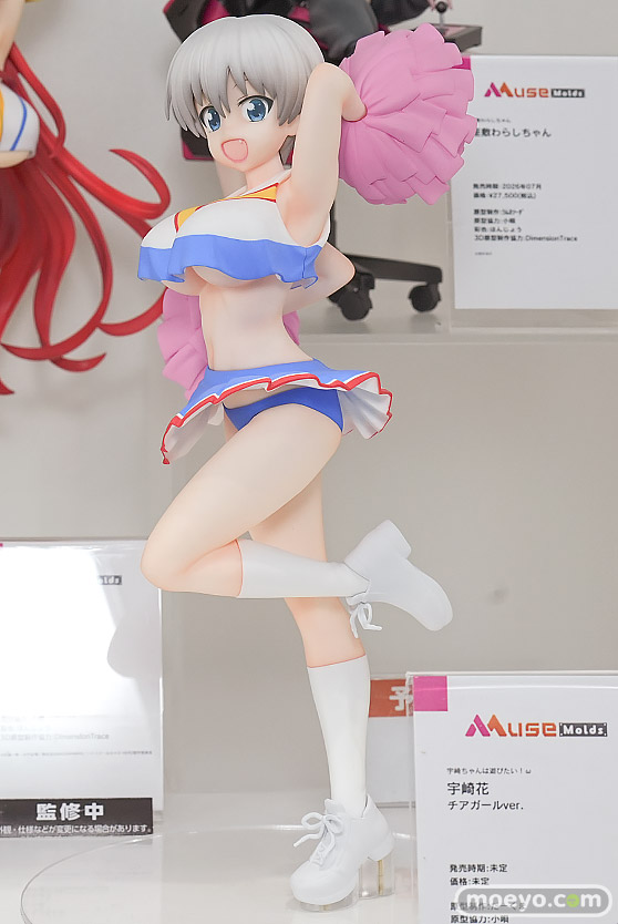 ワンダーフェスティバル2026 [冬]  フィギュア MuseMolds 宇崎ちゃんは遊びたい！ω 宇崎花 チアガールver. だーくま 小唄 谷本裕人 DimensionTrace 01