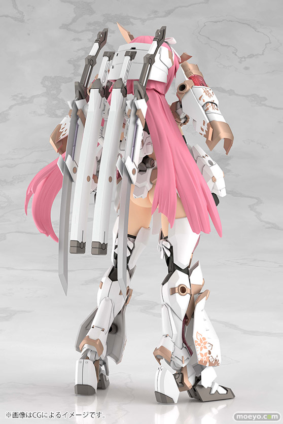 コトブキヤ フレームアームズ・ガール グランデスケール マガツキ [橘花]  プラモデル 清水康智 八音 02