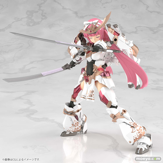 コトブキヤ フレームアームズ・ガール グランデスケール マガツキ [橘花]  プラモデル 清水康智 八音 04