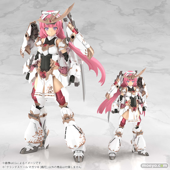 コトブキヤ フレームアームズ・ガール グランデスケール マガツキ [橘花]  プラモデル 清水康智 八音 16