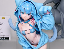 【WF2026冬】ファット・カンパニー新作美少女フィギュア「バーチャルイラストレーター カンザリンちゃん 猫耳パーカーVer.」予約受付開始！