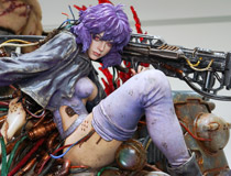 【NLS17】「『攻殻機動隊 STAND ALONE COMPLEX』草薙素子&タチコマ Art by エンテイ・リュウ」彩色サンプルが展示！