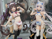 「ショコラ」「バニラ」「メタ子」など 秋葉原の新作フィギュア、グッズ展示の様子「あみあみ 秋葉原ラジオ会館店（01）」（2026年4月25日）