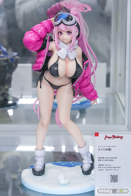 マックスファクトリー ブルーアーカイブ -Blue Archive- エイミ水着 あじけん ともふみ ポップキュン フィギュア あみあみ 秋葉原ラジオ会館店 01